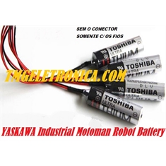 HW0470360-A - Bateria YASKAWA MOTOMAN Robots, Battery Pack 4 x 1, 149869-1, 479348-1,0470360A 4X, Conector Plug 8pin - Com ou Sem o Conector 8Vias - HW0470360-A - Bat.YASKAWA MOTOMAN/ Genuina(Japan)